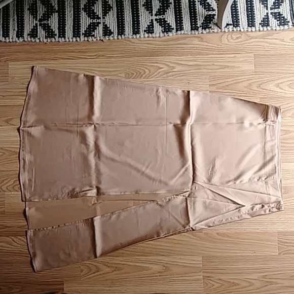 Satin Midi Skirt - Picture 7 of 8